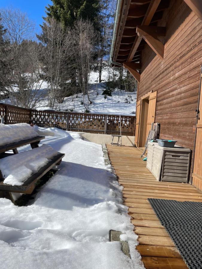 Vue Splendide Mont Blanc Saint-Gervais-les-Bains Exterior foto