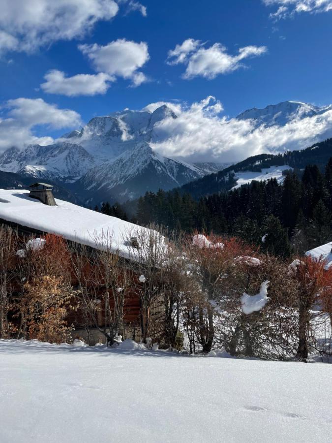 Vue Splendide Mont Blanc Saint-Gervais-les-Bains Exterior foto