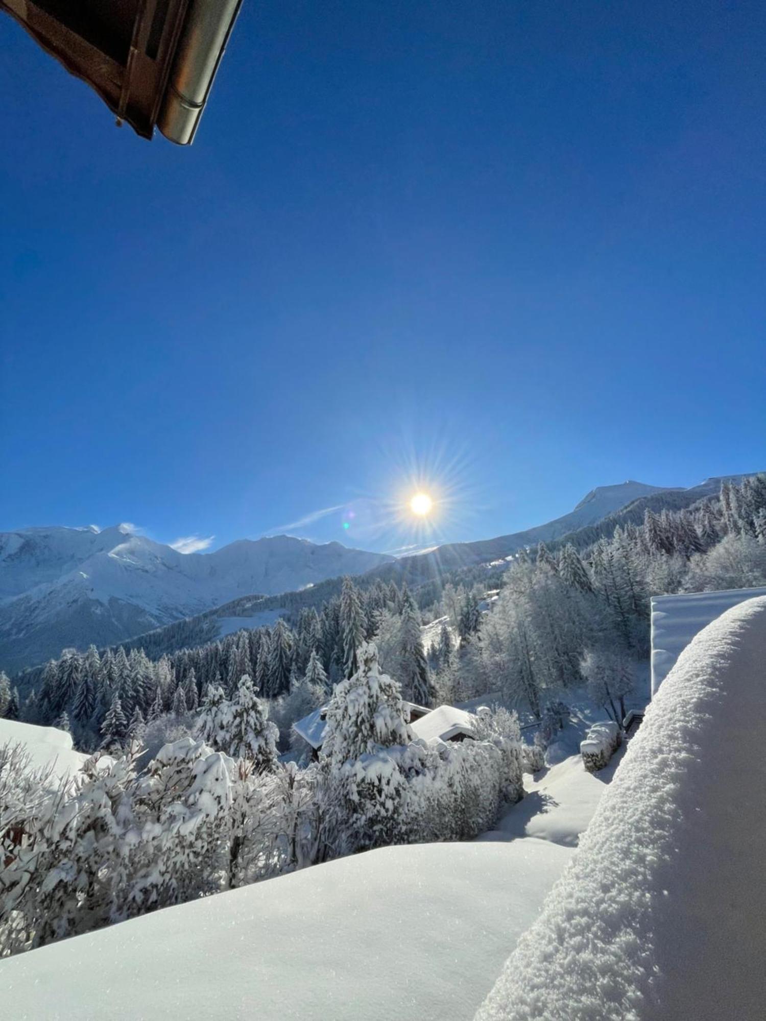 Vue Splendide Mont Blanc Saint-Gervais-les-Bains Exterior foto