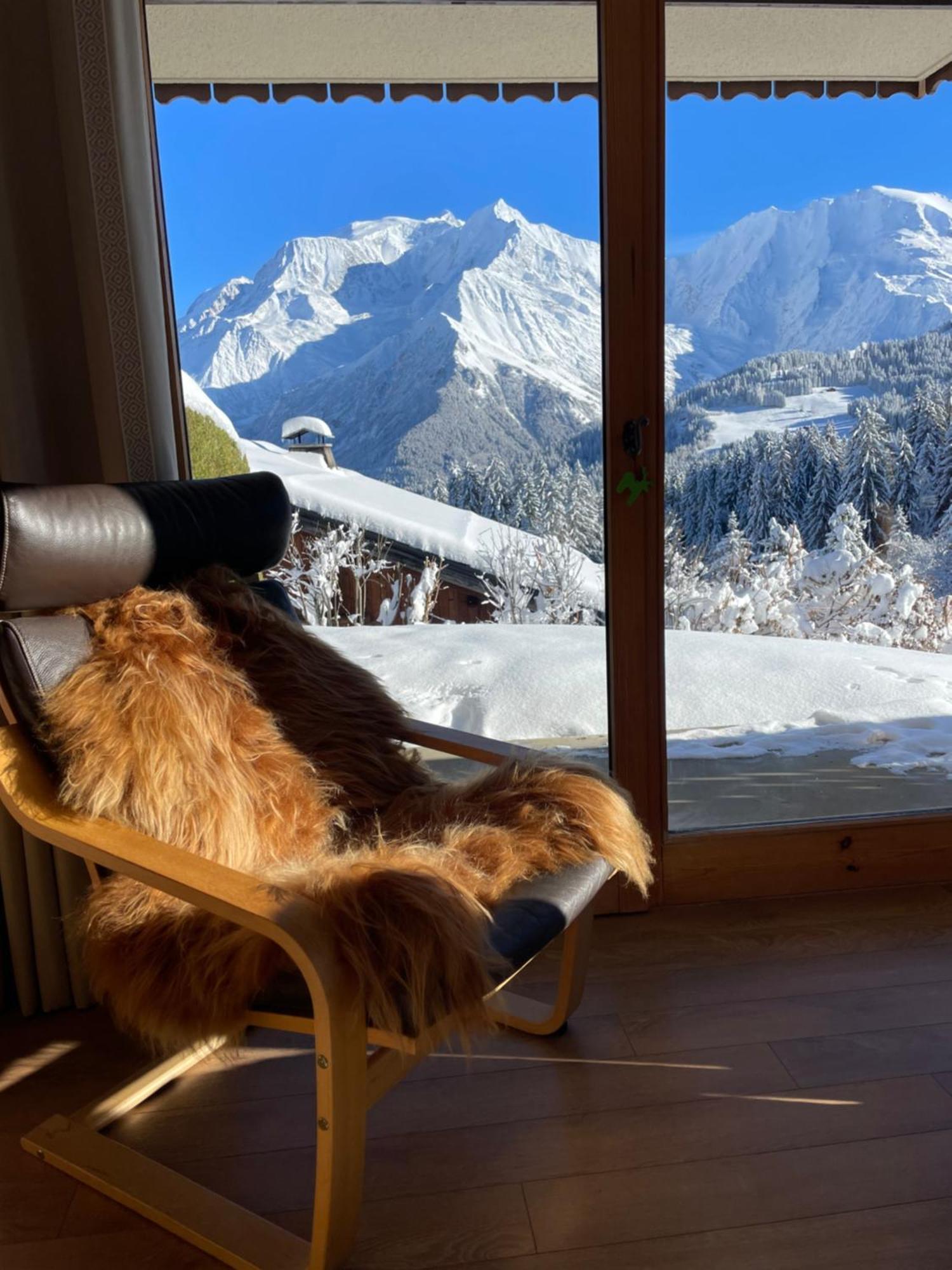 Vue Splendide Mont Blanc Saint-Gervais-les-Bains Exterior foto